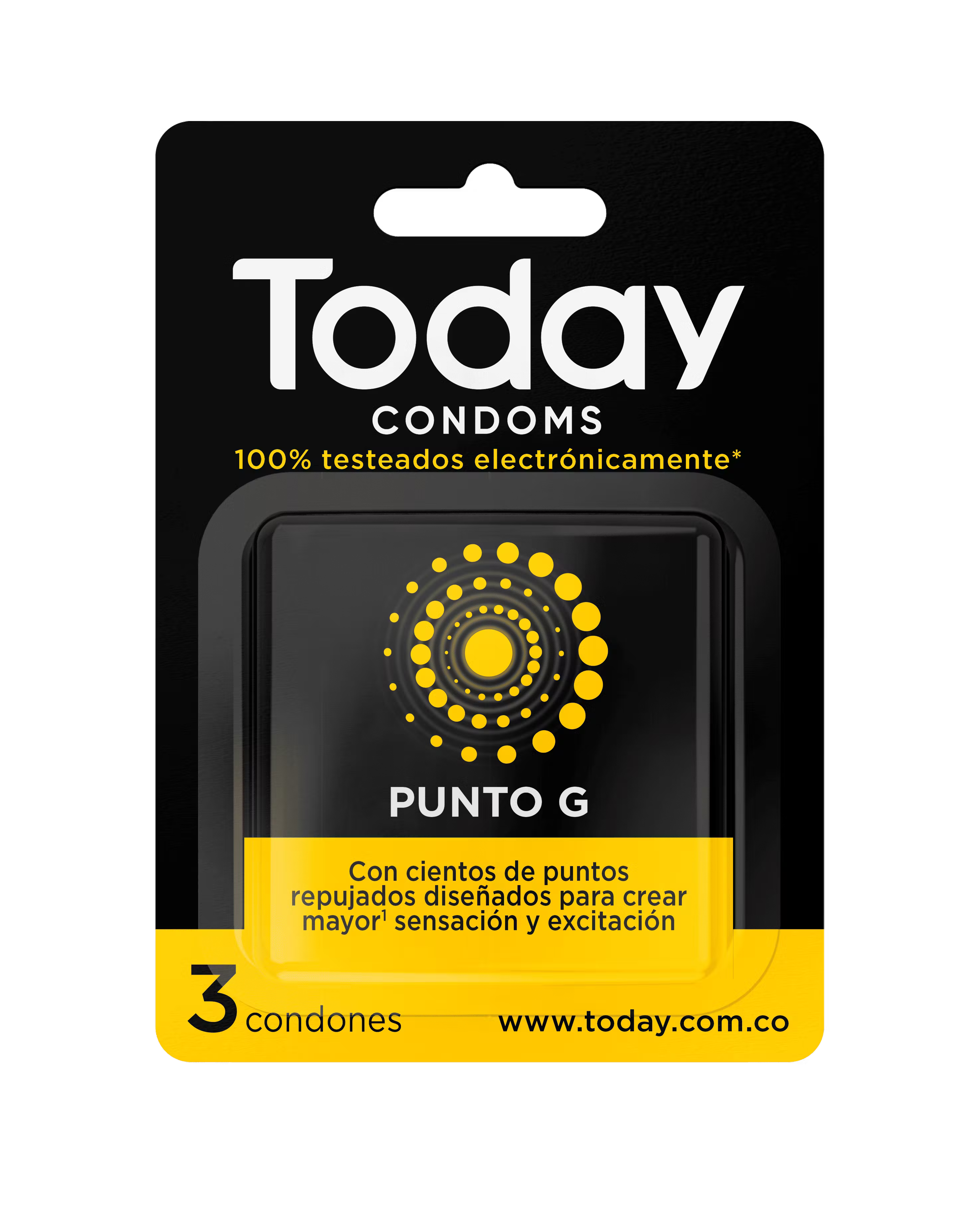 Today Látex Punto G X3 Condones Con Puntos Repujados Texturizados by lamoresex
